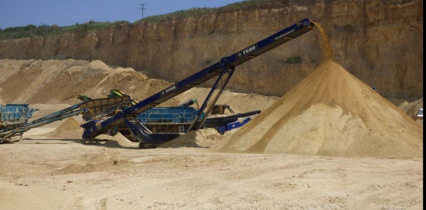 江蘇建筑制砂生產線使用案列